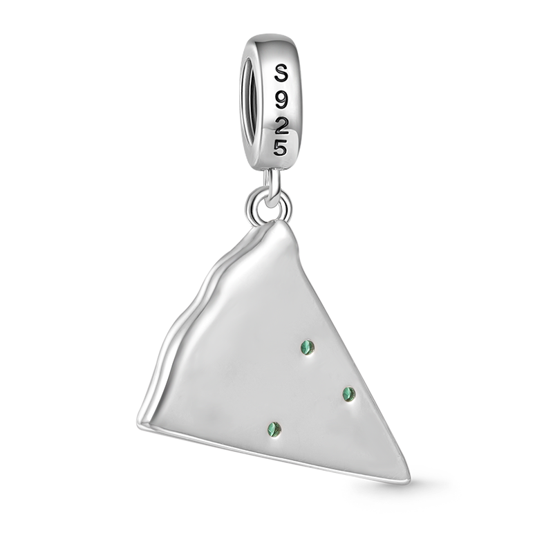 Gnoce Delicious Pizza Slice Pendant Dangle Charm_2