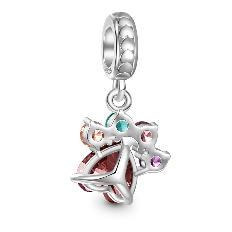 Gnoce Cute Pet Paw Pendant Dangle Charm_2