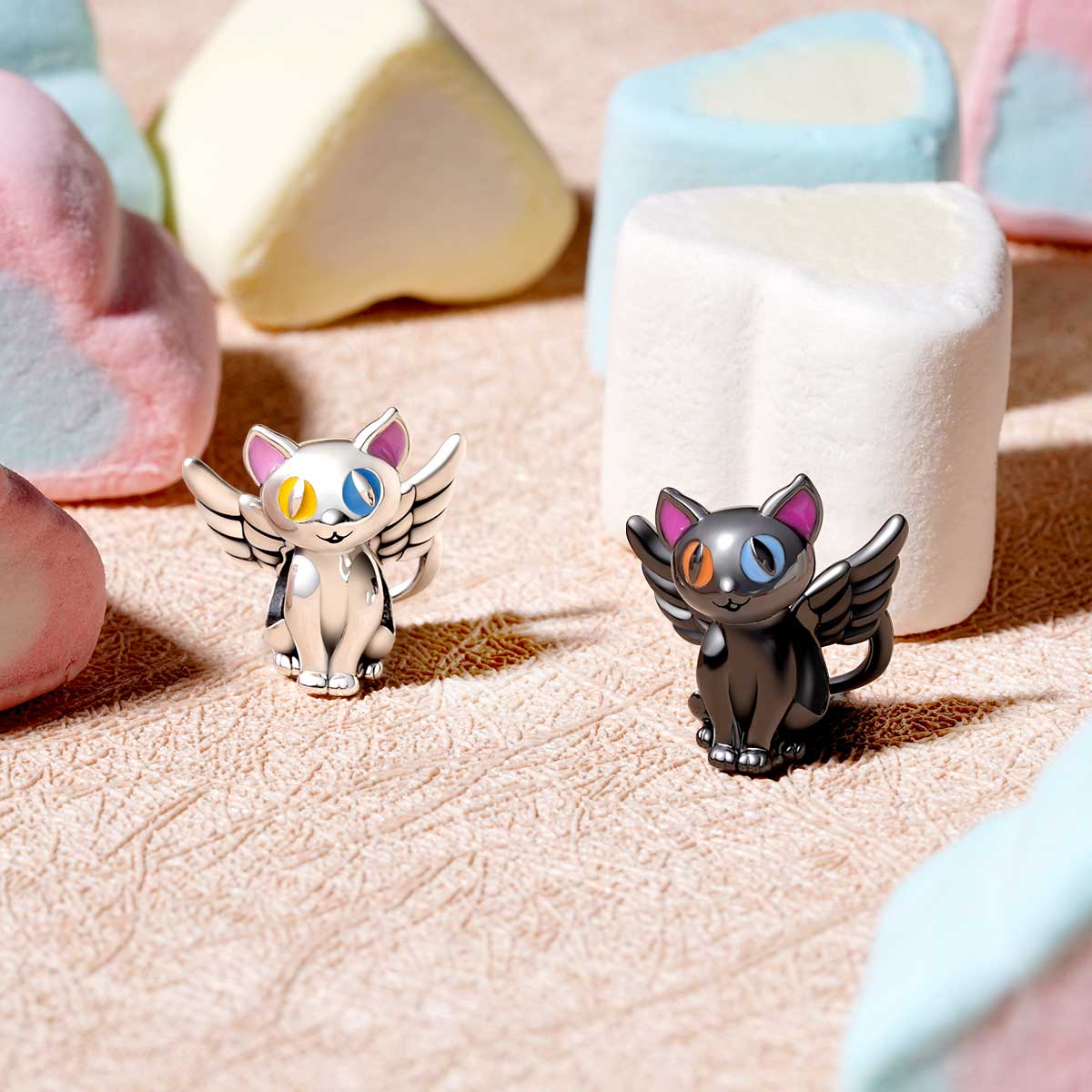 Gnoce Angel Cat Charm_2