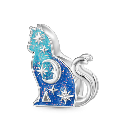 Gnoce Cat Star Moon Charm_1