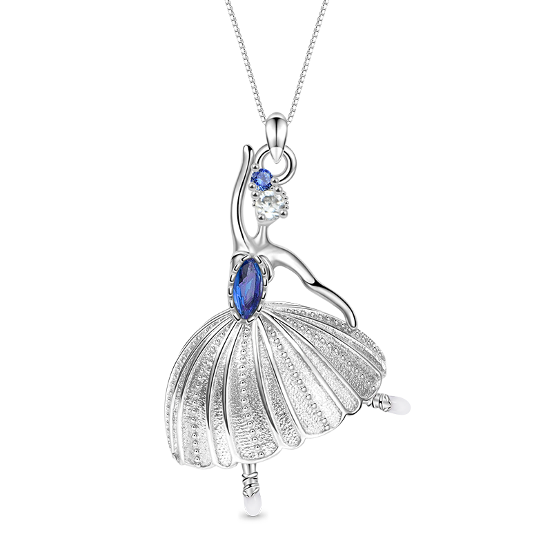Gnoce Sparkling Ballet Necklace_1