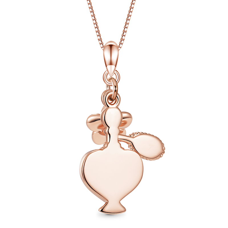 Gnoce Exquisite Perfume Heart Bottle Necklace_2