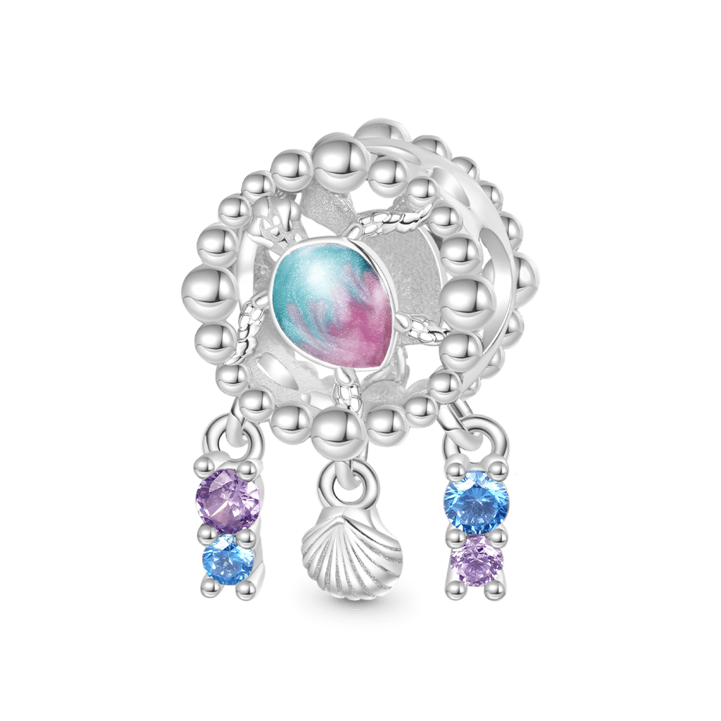 Gnoce Gradient Turtle Dream Catcher Charm_1