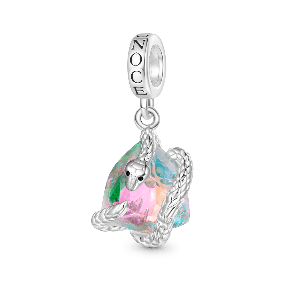 Gnoce Snake Wrapped Pendant Dangle Charm_1