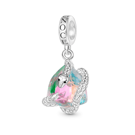 Gnoce Snake Wrapped Pendant Dangle Charm_1