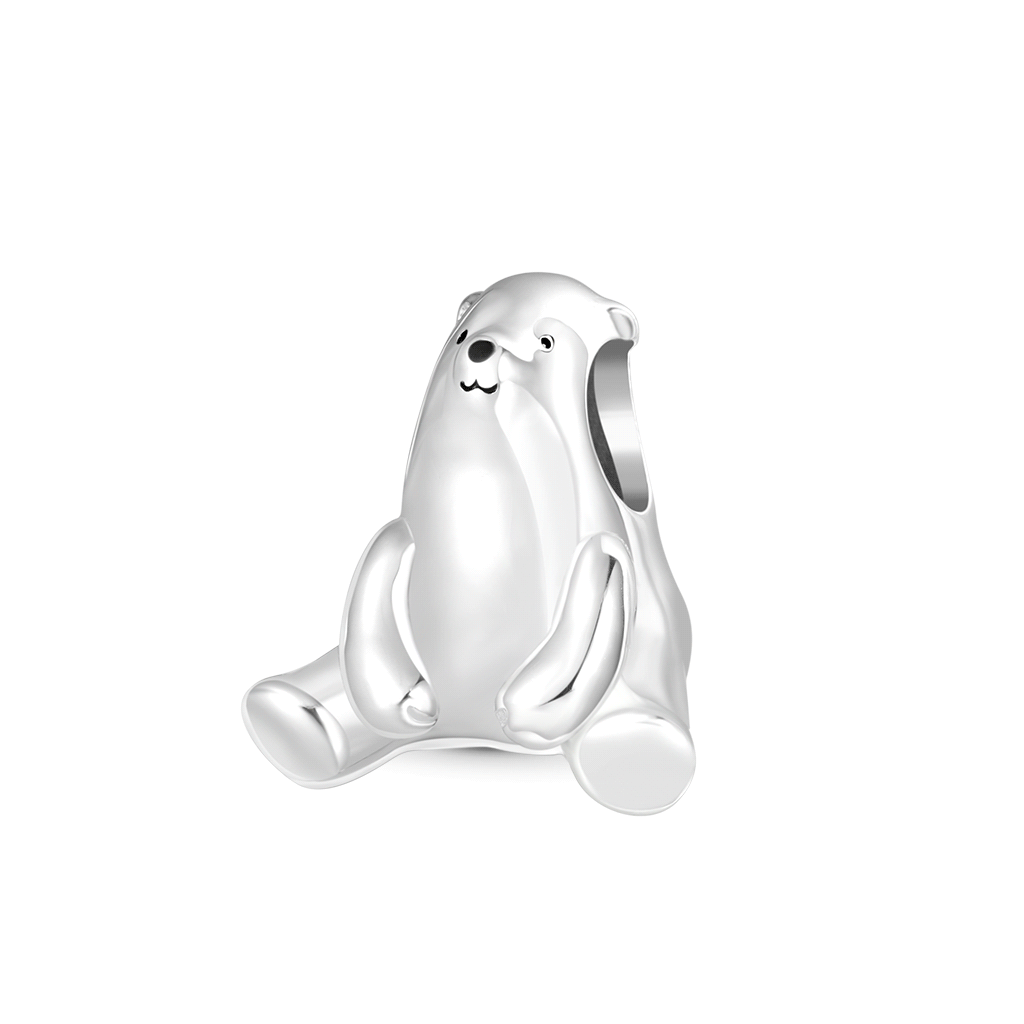 Gnoce Cat & Polar Bear Double Layer Pullover Charm_1