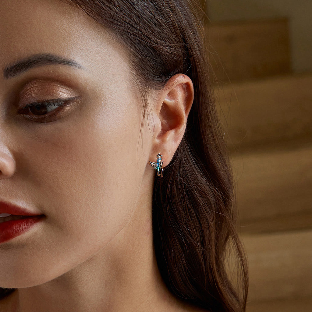 Gnoce Hummingbird Ear Hook_3