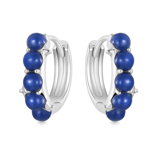 Gnoce Blue Star Stud Earrings_1