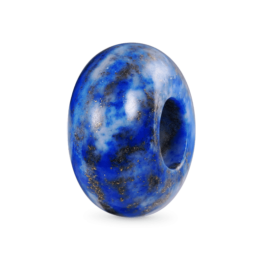 Gnoce Lazurite Circle Large Hole Charm_1