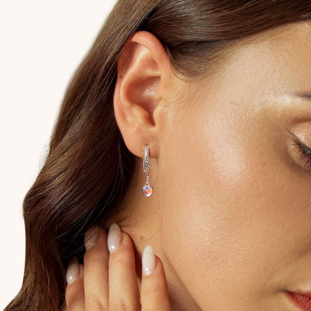 Gnoce Spiritual Heart Dangle Earrings_4