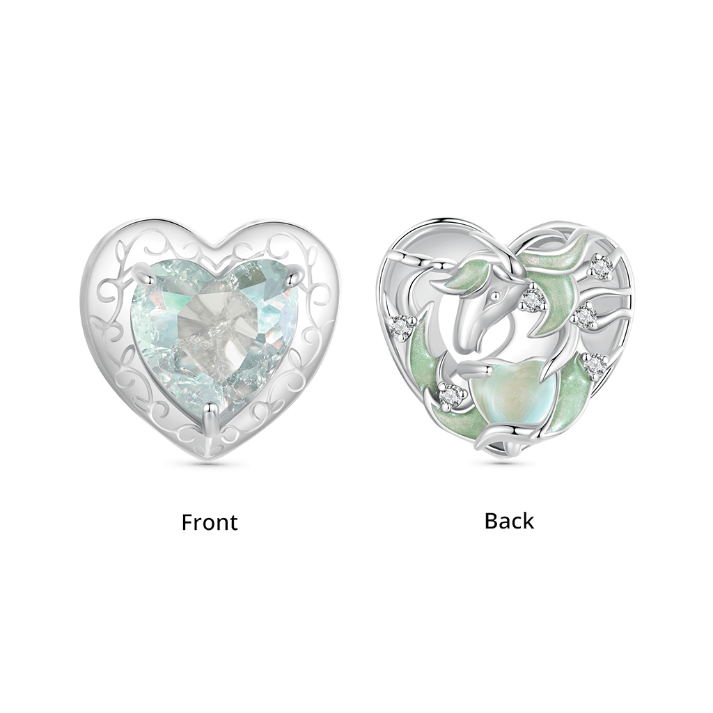 Gnoce Unicorn Heart Charm_3