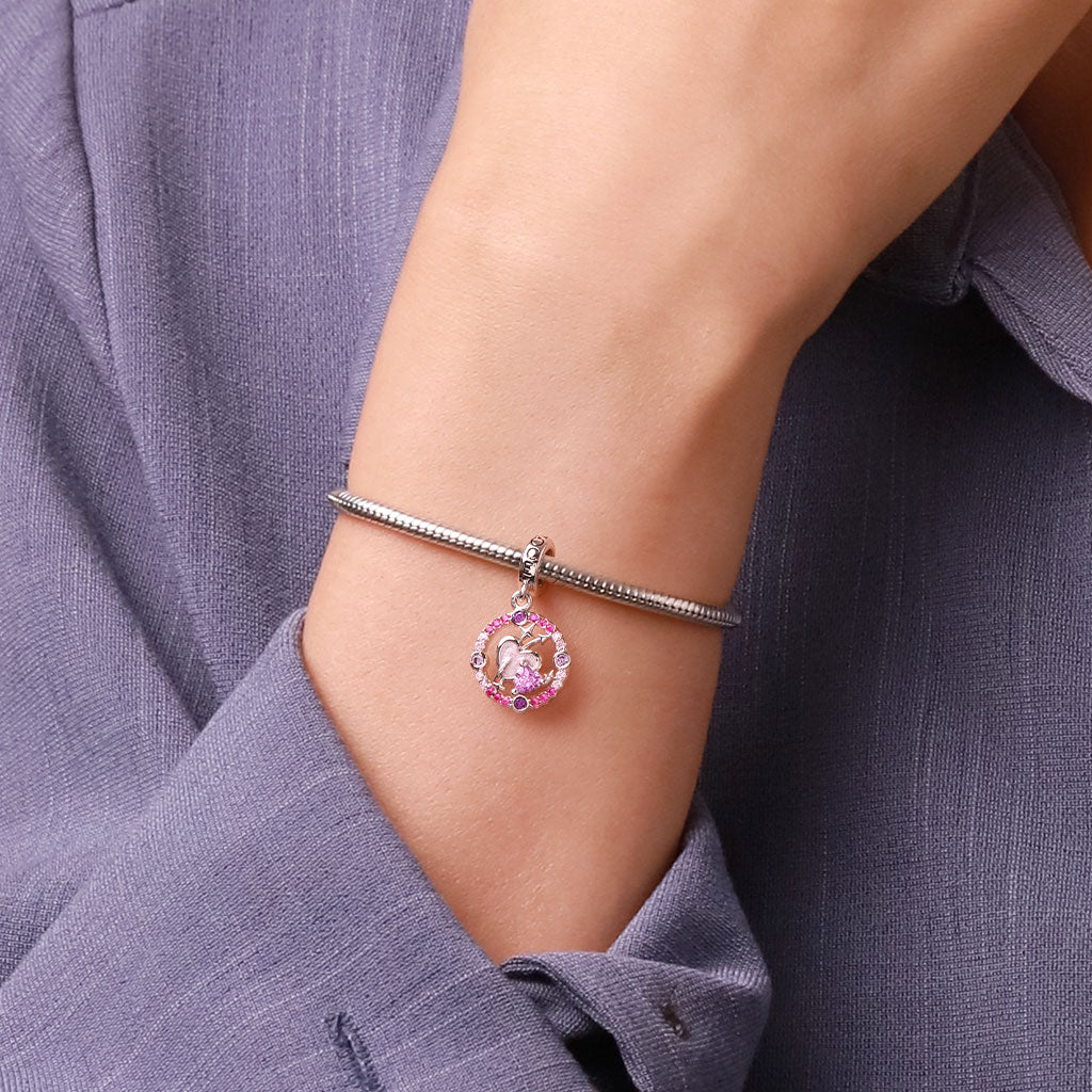 Gnoce Romantic Love Universe Pendant Dangle Charm_6