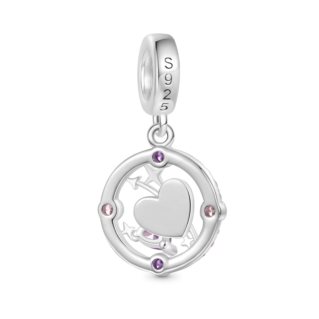 Gnoce Romantic Love Universe Pendant Dangle Charm_2