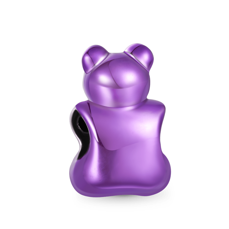 Gnoce Purple Gummy Bear Candy Charm_2