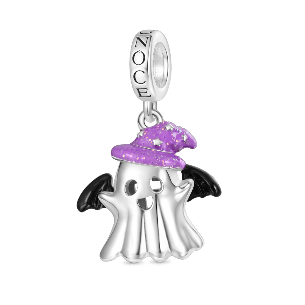 Gnoce Halloween Ghost Led Light-up Wireless Pendant Dangle Charm_2