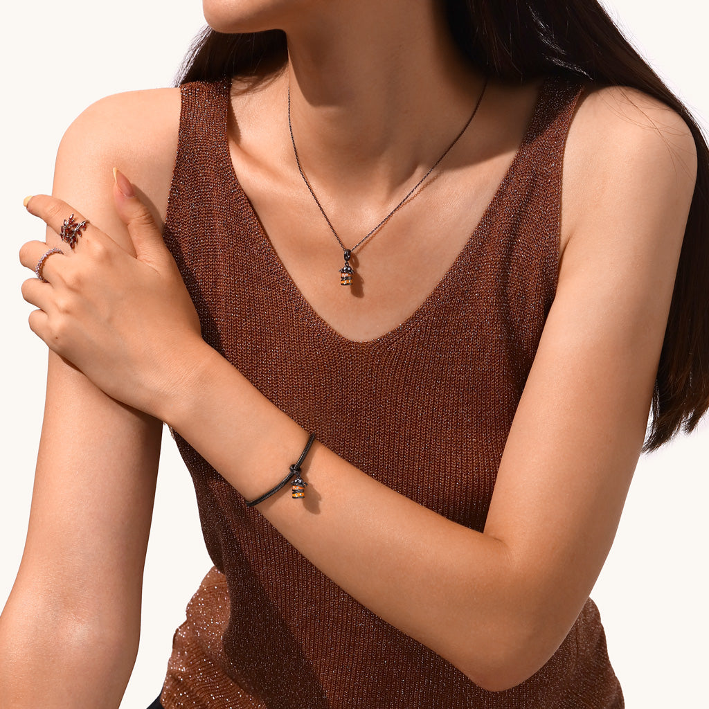 Gnoce Halloween Spider Peanut Butter Cookies Pendant Dangle Charm_4