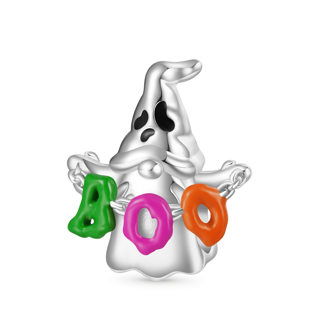 Gnoce Halloween Ghost Gnome Charm_1