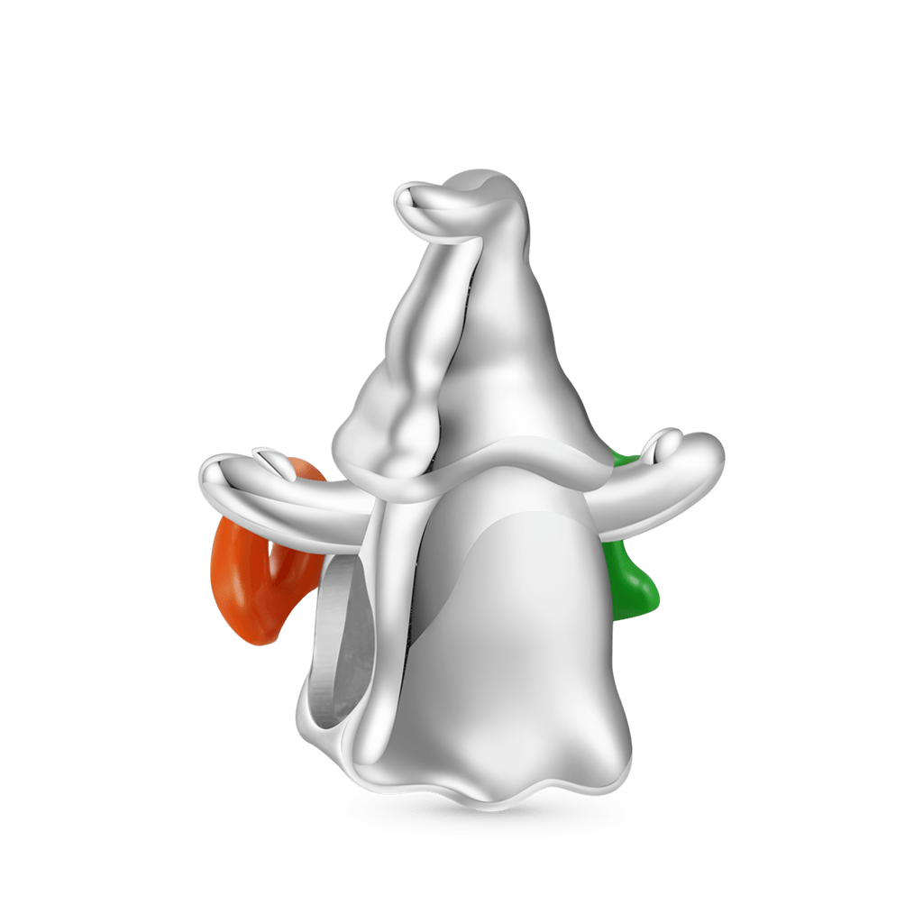 Gnoce Halloween Ghost Gnome Charm_2
