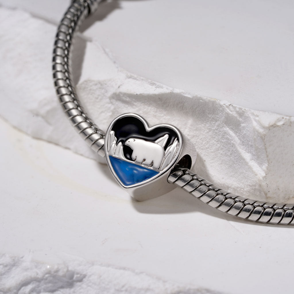 Gnoce Polar Bear Engravable Love Charm_4
