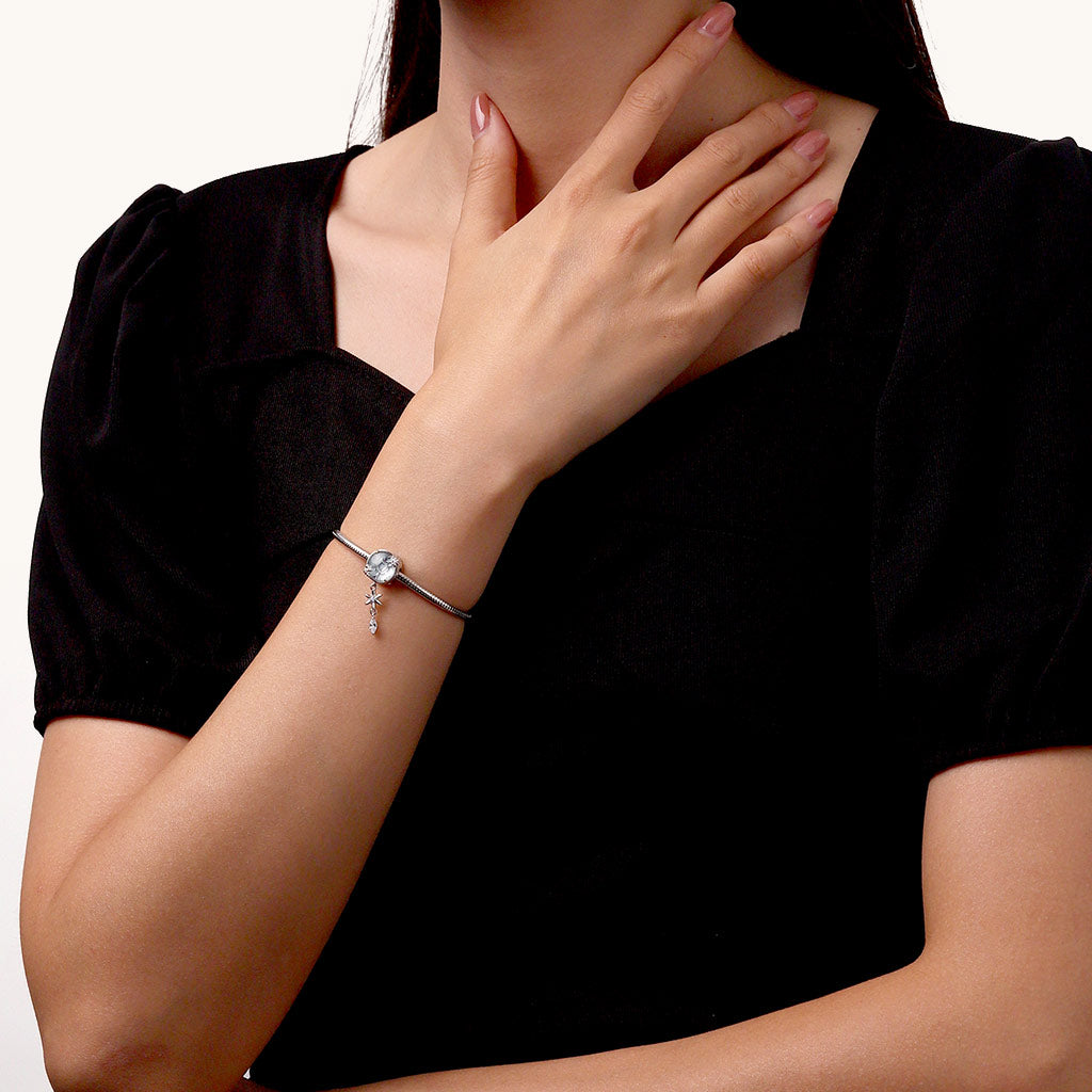 Gnoce Crystal Snowflake Charm_4