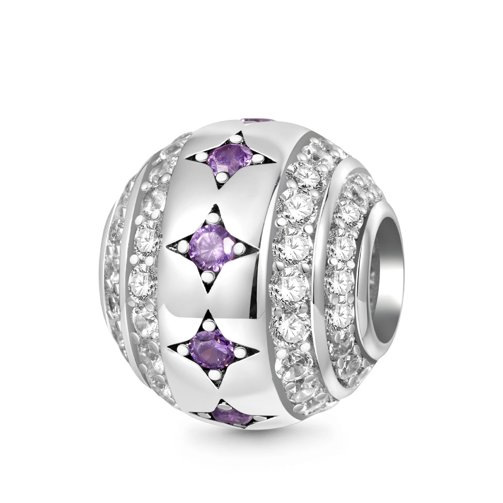 Gnoce Stars Shine Bright Birthstone Charm_1