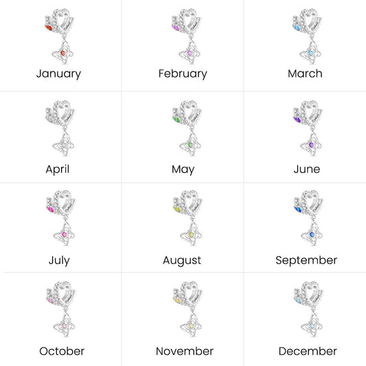 Gnoce Valentine's Day Butterfly Love Letter Personalized Charm_7