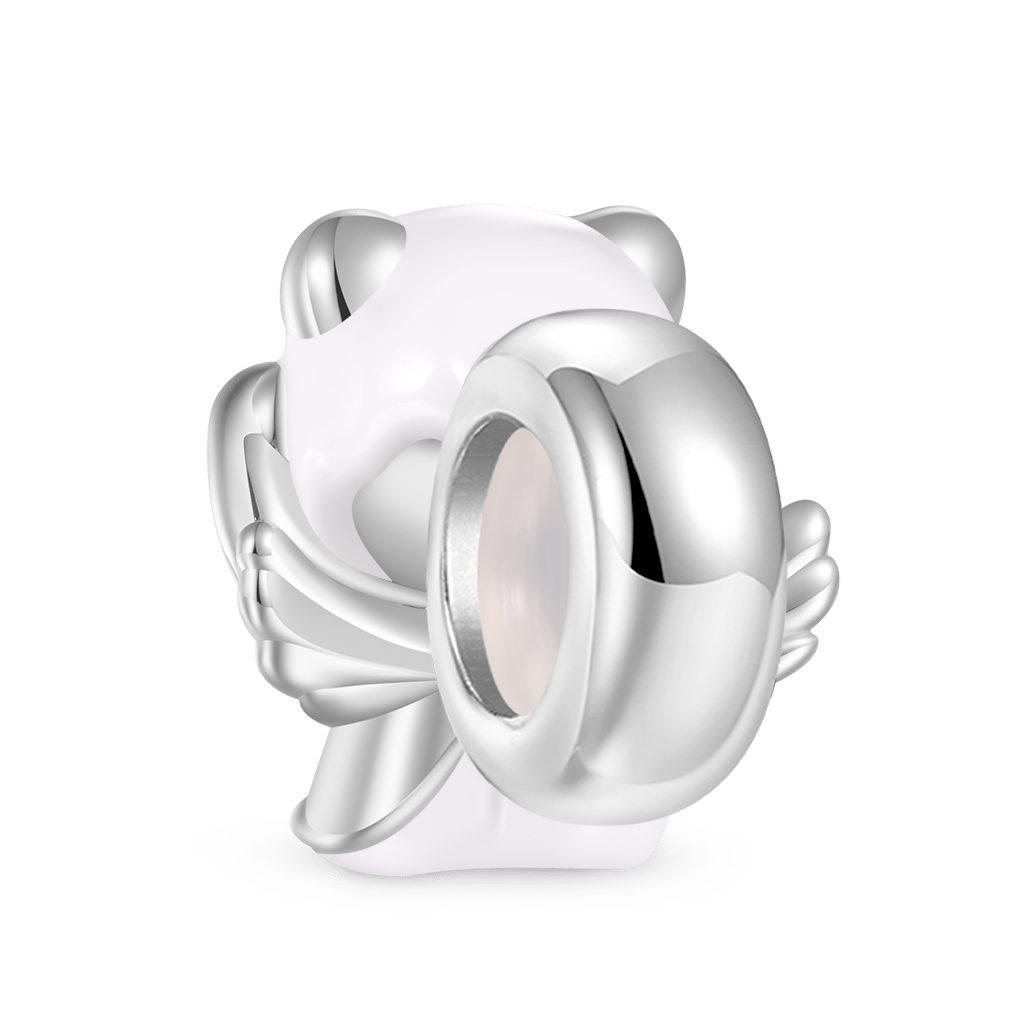 Gnoce Cute Butter Bear Engravable Heart Stopper Charm_3