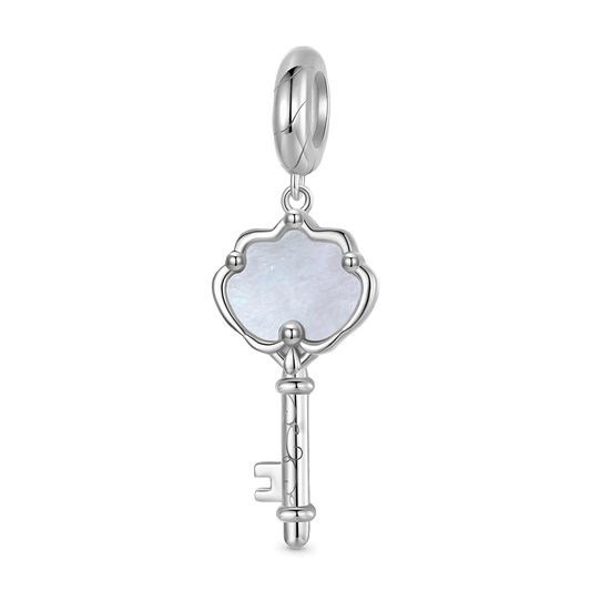 Gnoce Shell Key Pendant Dangle Charm_1