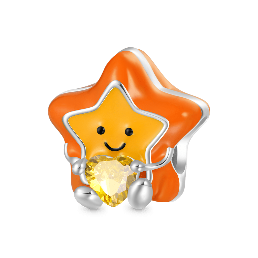 Gnoce Fun Star Cookie Embraces Love Charm_2