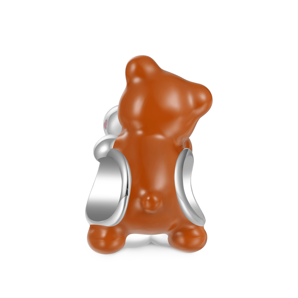 Gnoce Little Bear Hugs Bunny Friendship Charm_2