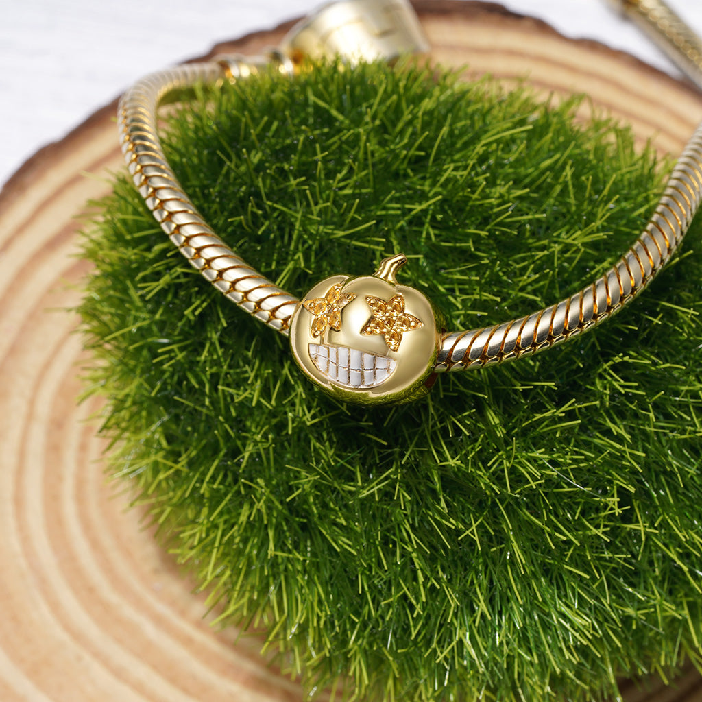 Gnoce Pumpkin Star Eyes Charm_3