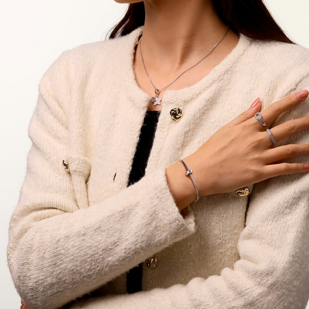 Gnoce Pet Paw Prints Birthstone Stopper Charm_5