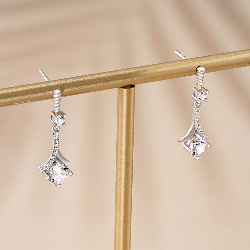 Gnoce 1920s Vintage Flapper Earrings_4