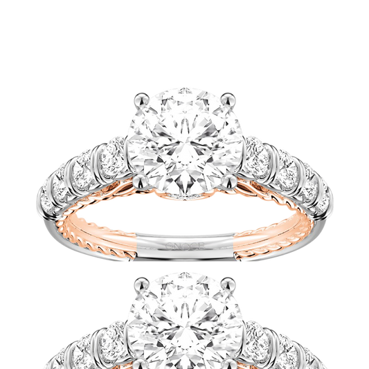 Gnoce Cable Pave Hola Engagement Ring_1