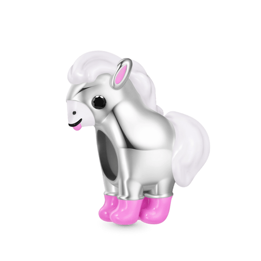 Gnoce Pink Cute Mini Pony Charm_1
