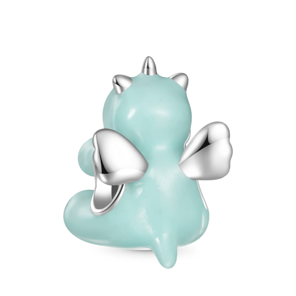 Gnoce Glow-in-the-Dark Unicorn Embraces Love Charm_3