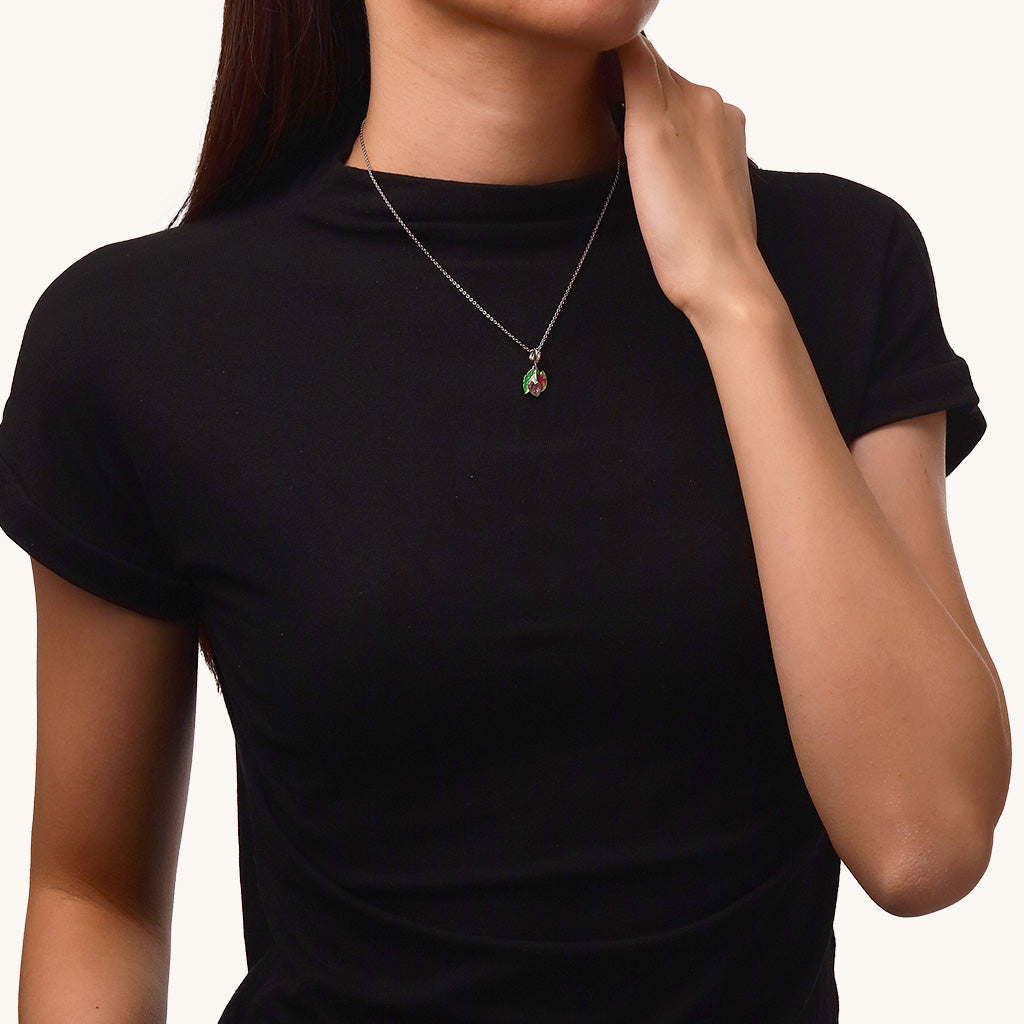 Gnoce Glow-in-the-Dark Begonia Plant Pendant Dangle Charm_6