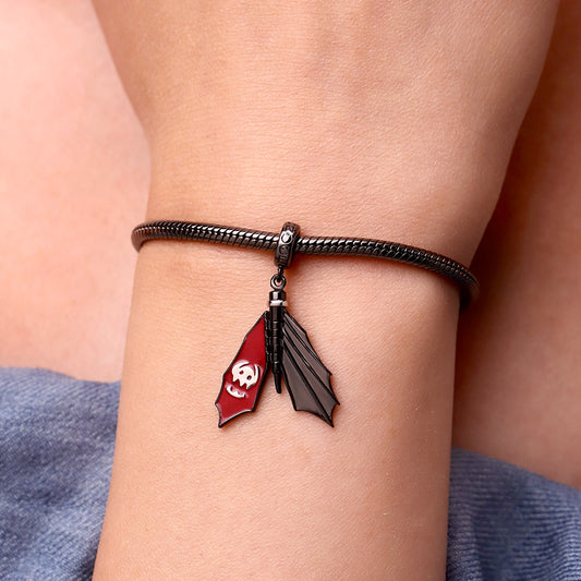 Gnoce How to Train Your Dragon Toothless Tail-wagging Pendant Dangle Charm_7