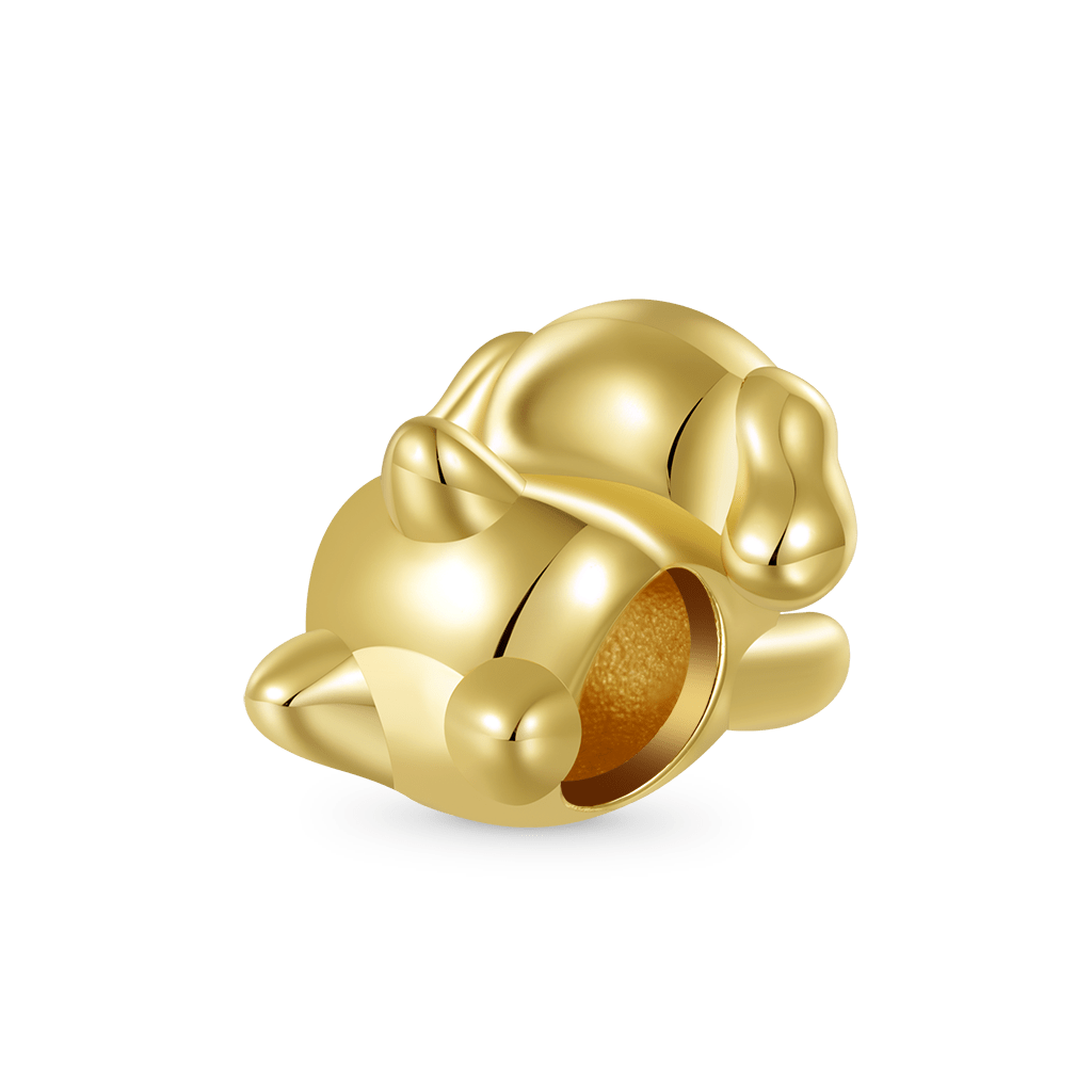 Gnoce Fat Golden Retriever Puppy Charm_2