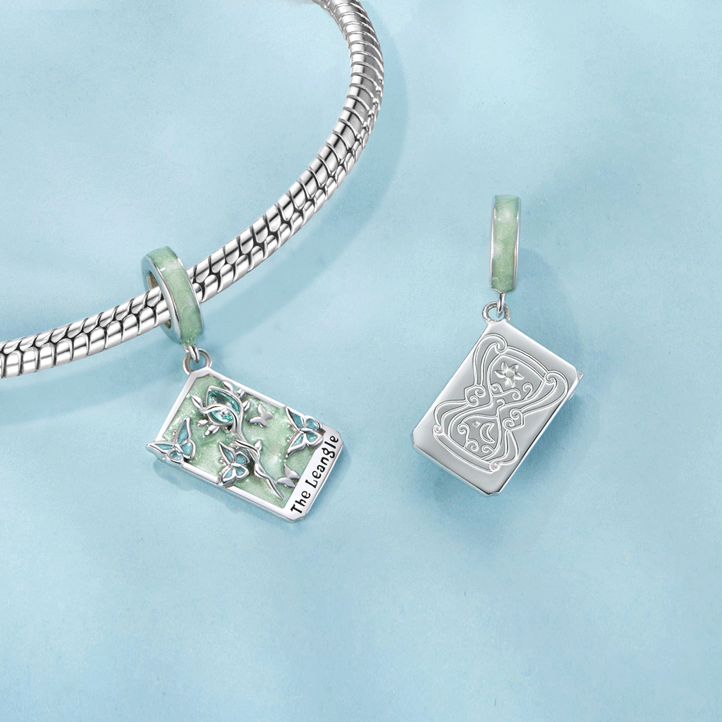 Gnoce Tarot Ace of Wands Pendant Dangle Charm_2