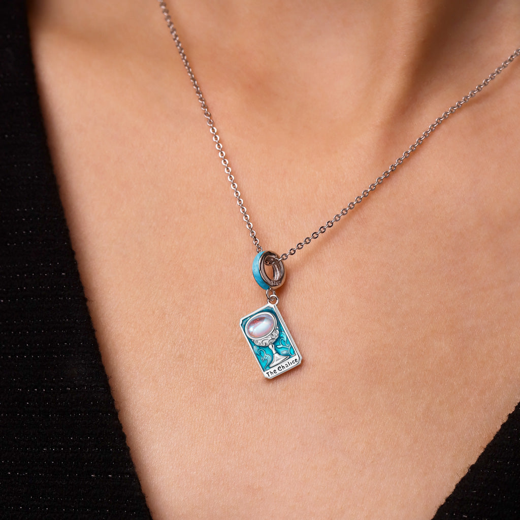Gnoce Tarot The Chalice Pendant Dangle Charm_7