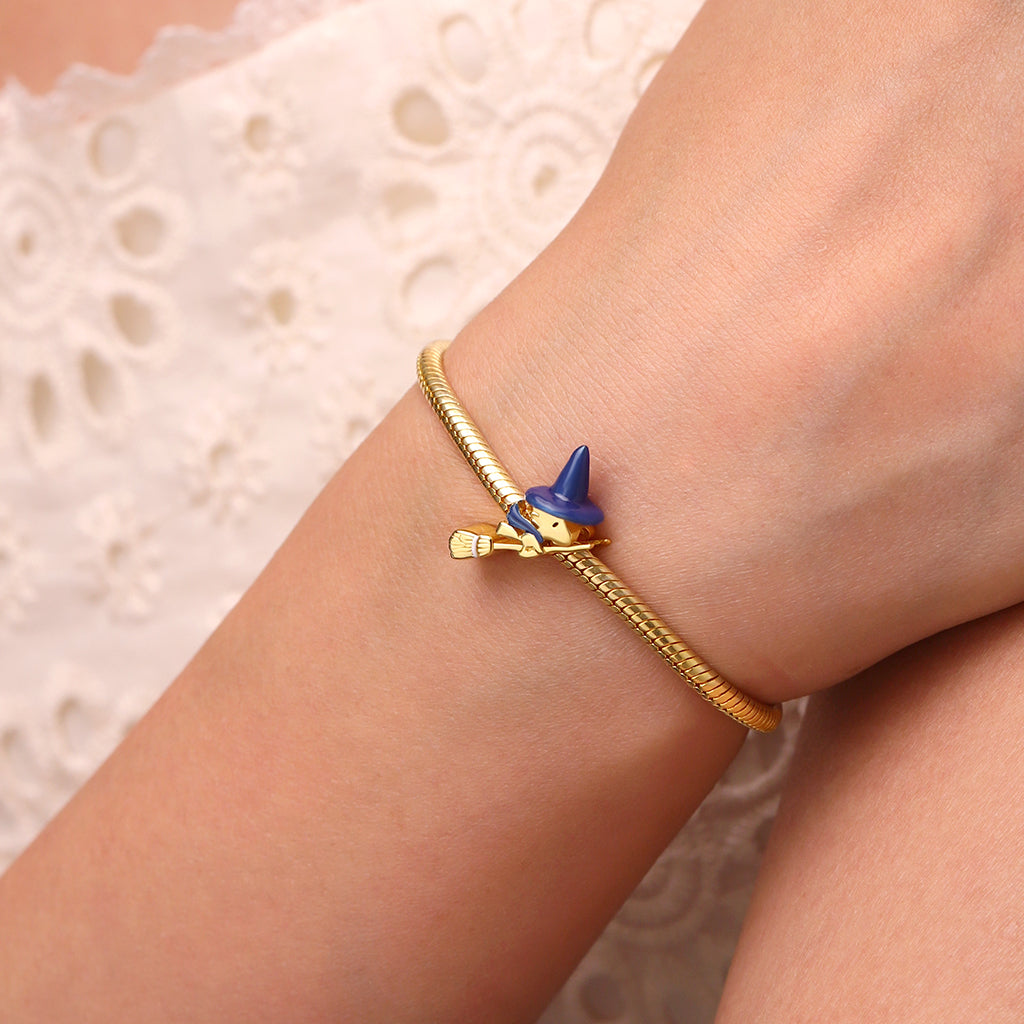 Gnoce Peanuts Woodstock Flying on Broom Glow-in-the-Dark Charm_7