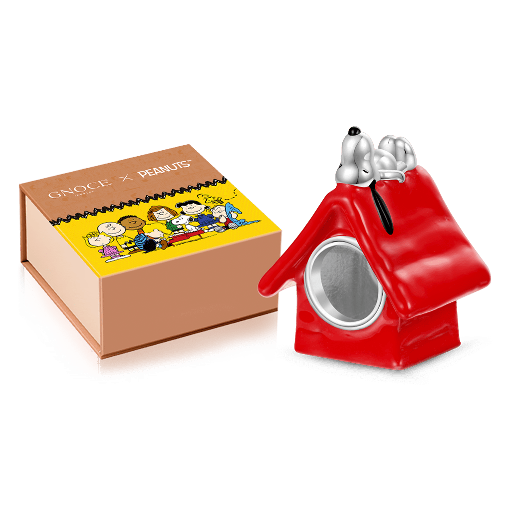 Gnoce Peanuts Snoopy Dog House Charm_2