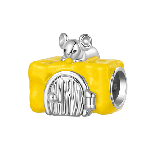 Gnoce Mouse Delicious Cheese House Charm_1