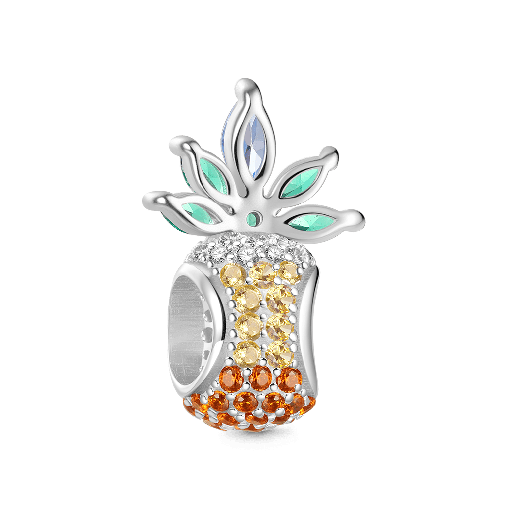 Gnoce Full Diamond Gradient Pineapple Charm_2