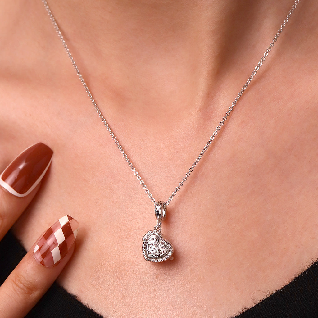 Gnoce 'In My Heart'  Love Multiple Photo Pendant Dangle Charm_7