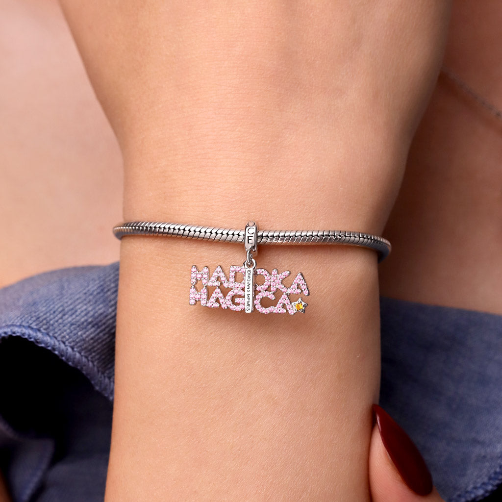 Gnoce Madoka ☆ Magica LOGO Pendant Dangle Charm_6