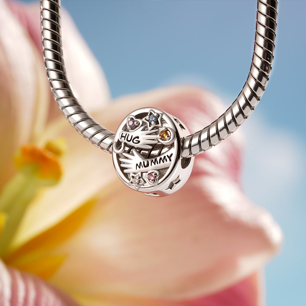 Gnoce Mother's Day HUG MUMMY Personalized Photo Charm_4