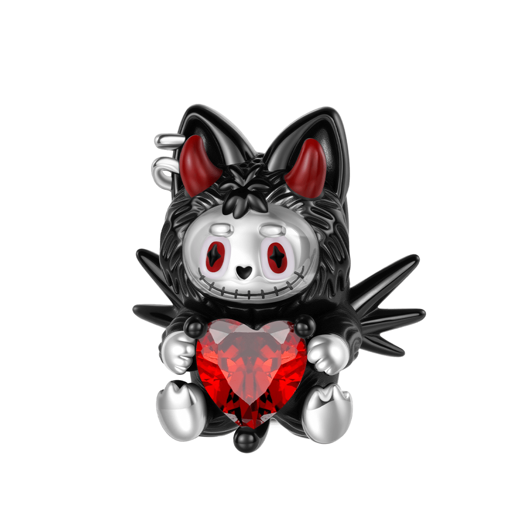 Gnoce Cute and Charming Little Monster Series - Halloween Devil Embraces Love Charm_1