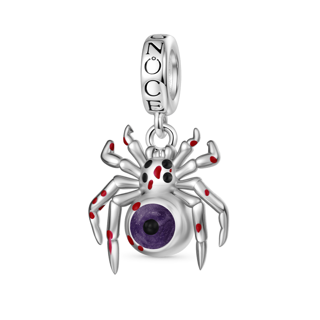 Gnoce Heated Color-changing Spider Pendant Dangle Charm_2